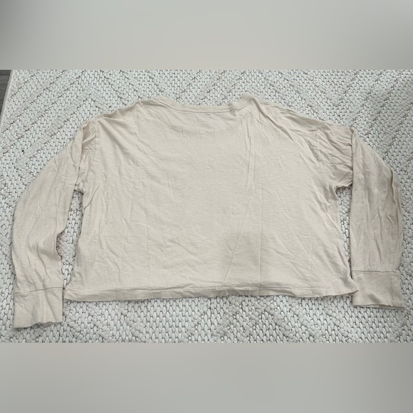 Aerie Cropped Boxy Long Graphic Tee - Picture 5 of 5